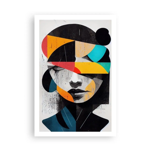 Póster - Retrato interior multicolor - 61x91 cm