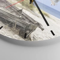 Esfera sin numeración, con rayas