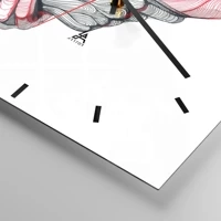 Esfera sin numeración, con rayas