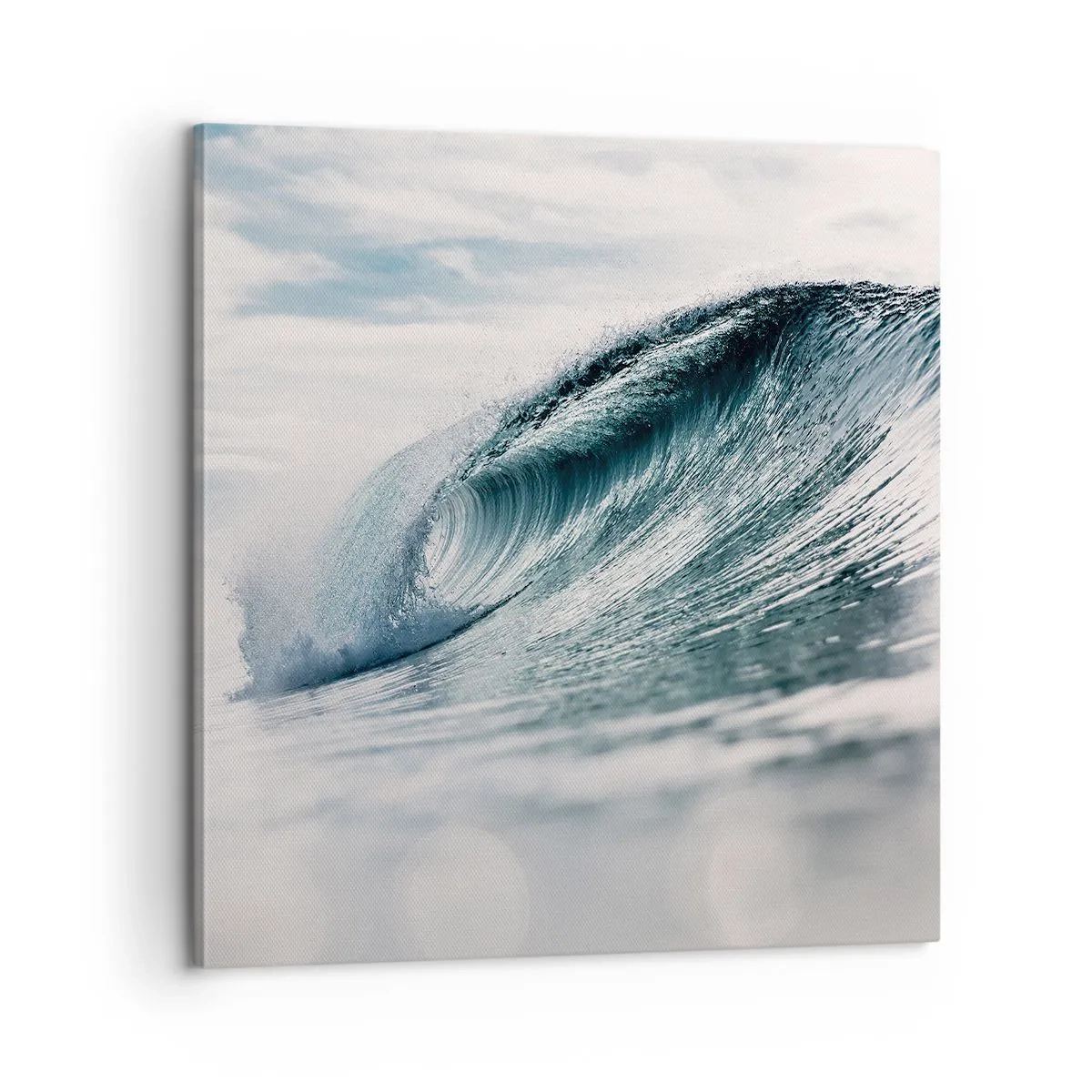 Cuadro sobre lienzo - Impresión de Imagen - La cima del océano - 60x60 cm