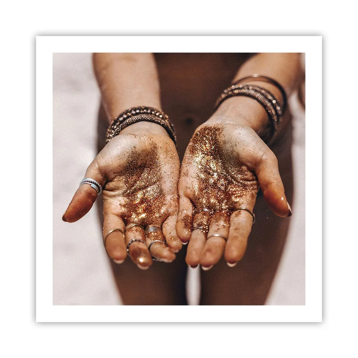 Póster - Un regalo para ti - 60x60 cm