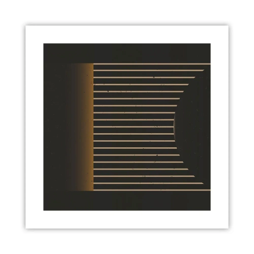 Póster - Explorar la oscuridad - 40x40 cm