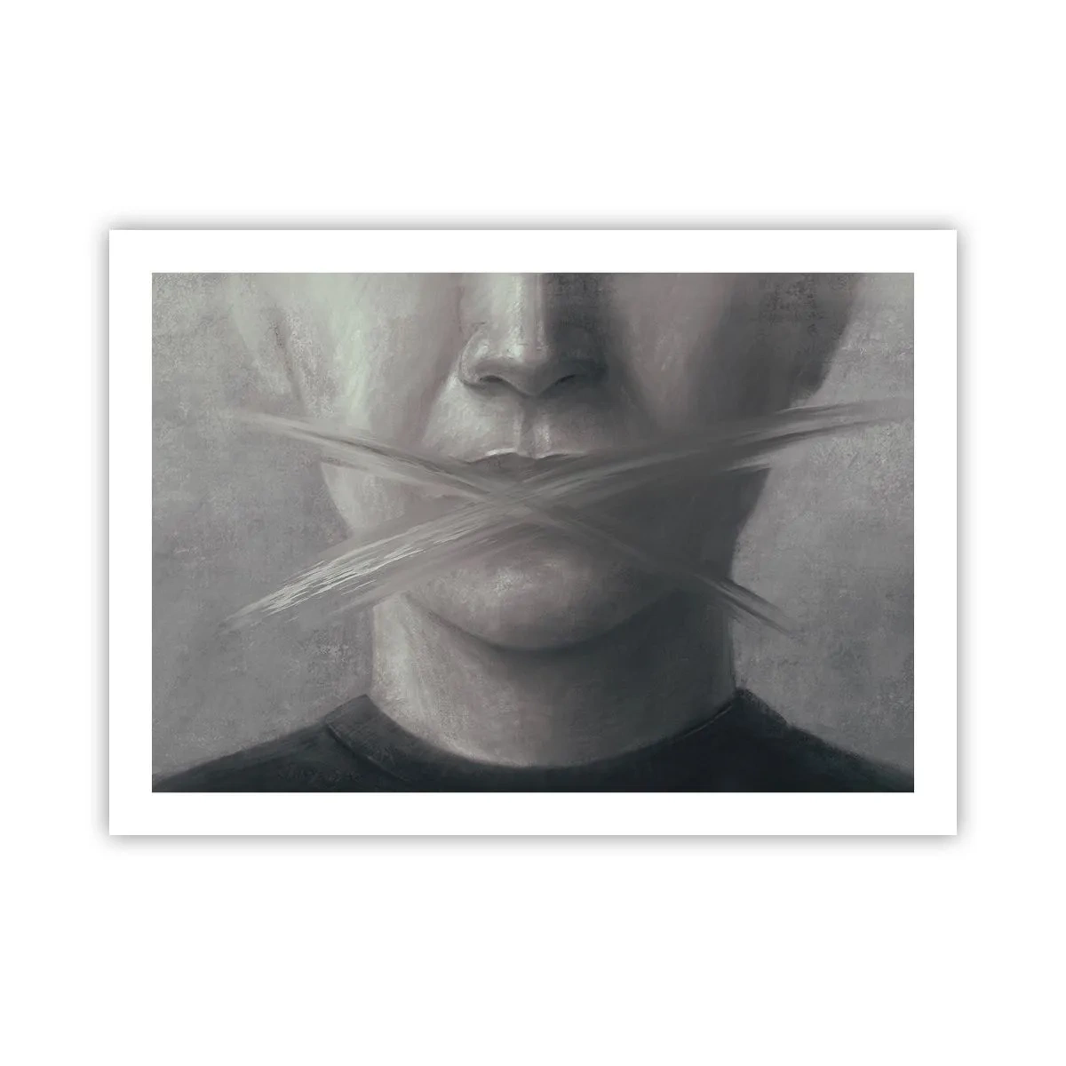 Póster - Ni una palabra - 70x50 cm