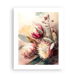 Póster - De perfil y de frente - 40x50 cm