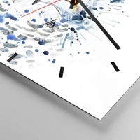 Esfera sin numeración, con rayas