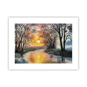 Póster - Ambiente otoñal - 40x30 cm