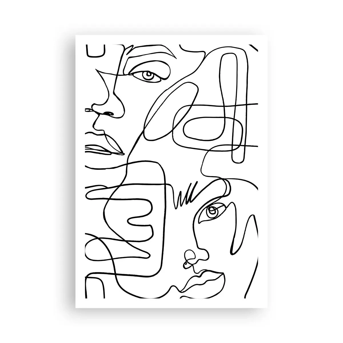 Póster - Entre emociones enredadas - 70x100 cm