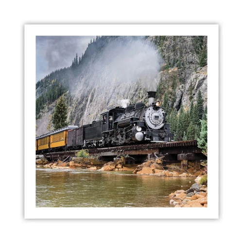 Póster - ¿Adónde me llevas? - 60x60 cm