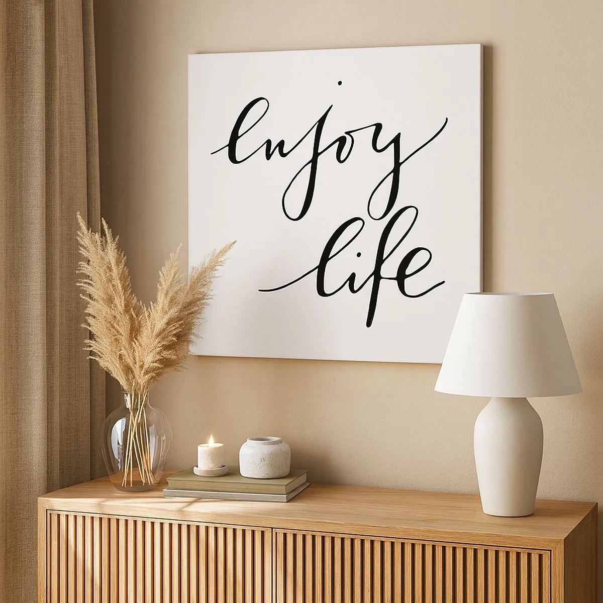 Cuadro sobre lienzo - Impresión de Imagen - Nada que añadir... - 30x30 cm