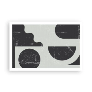 Póster - Composición arriba y abajo - 91x61 cm