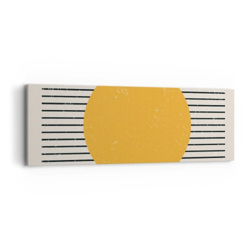 Cuadro sobre lienzo - Impresión de Imagen - El poder de la sencillez - 90x30 cm