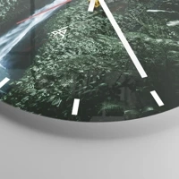 Esfera sin numeración, con rayas