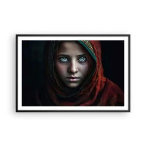 Póster en marco negro - Princesa del Este - 91x61 cm