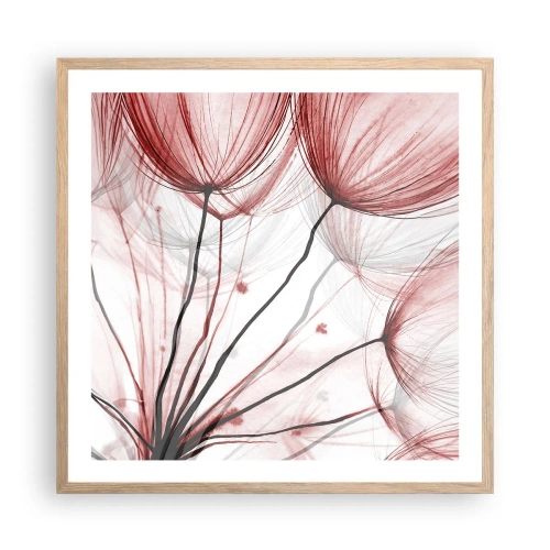 Póster en marco roble claro - Antes de partir - 60x60 cm