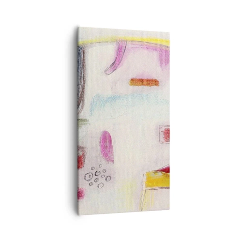 Cuadro sobre lienzo - Impresión de Imagen - Convexo, cóncavo, plano - 55x100 cm