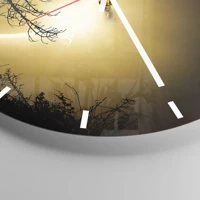 Esfera sin numeración, con rayas