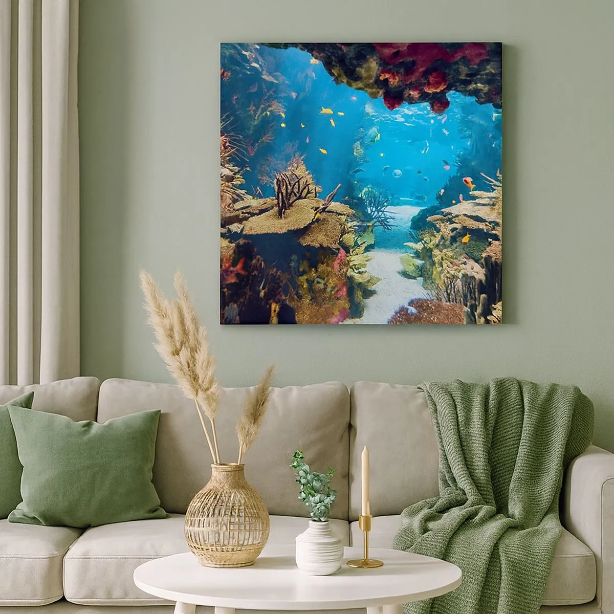 Cuadro sobre lienzo - Impresión de Imagen - Ni siquiera has soñado - 30x30 cm