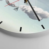 Esfera sin numeración, con rayas