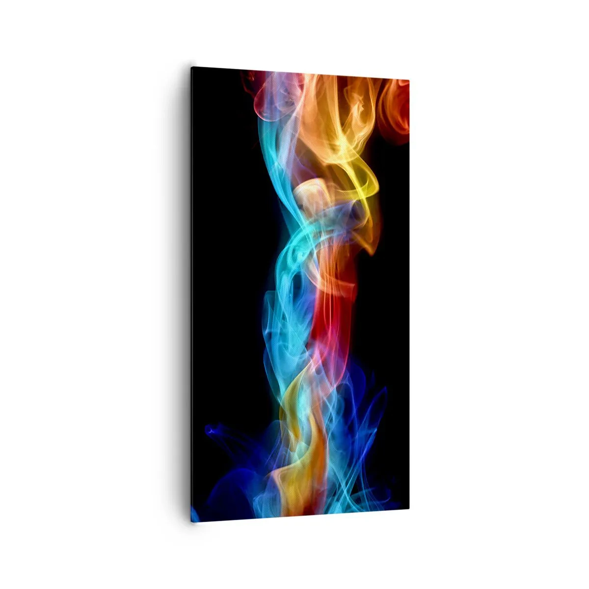 Cuadro sobre lienzo - Impresión de Imagen - Una danza de nieblas de arco iris - 65x120 cm