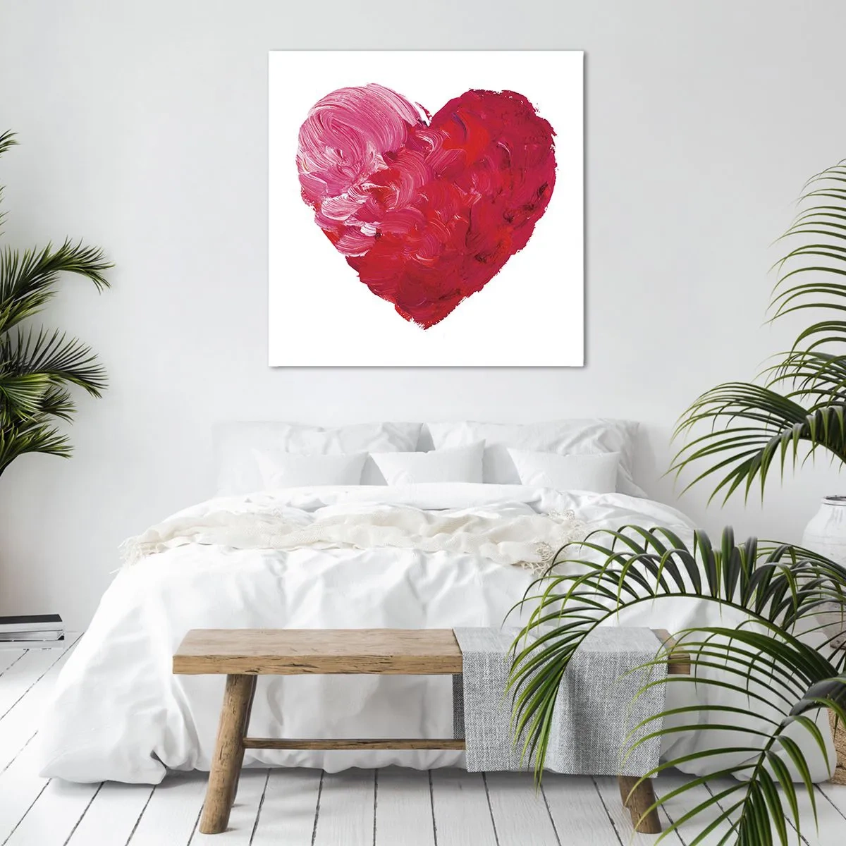 Cuadro sobre lienzo - Impresión de Imagen - All you need is love - 40x40 cm