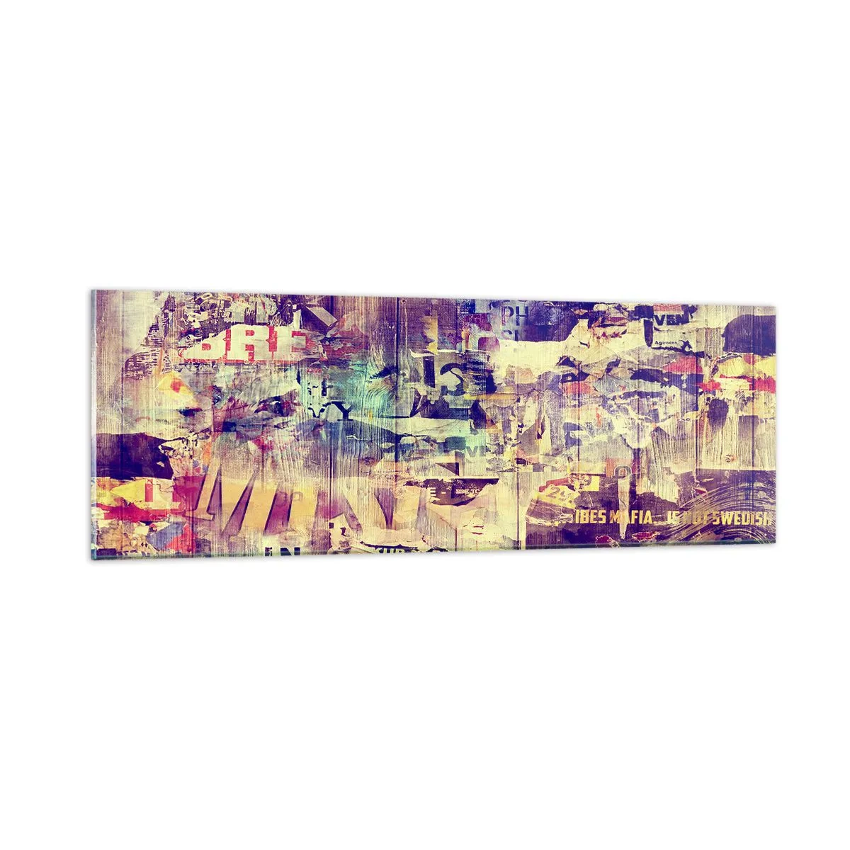 Cuadro sobre vidrio - Impresiones sobre Vidrio - Y eso es todo lo que quedará - 90x30 cm