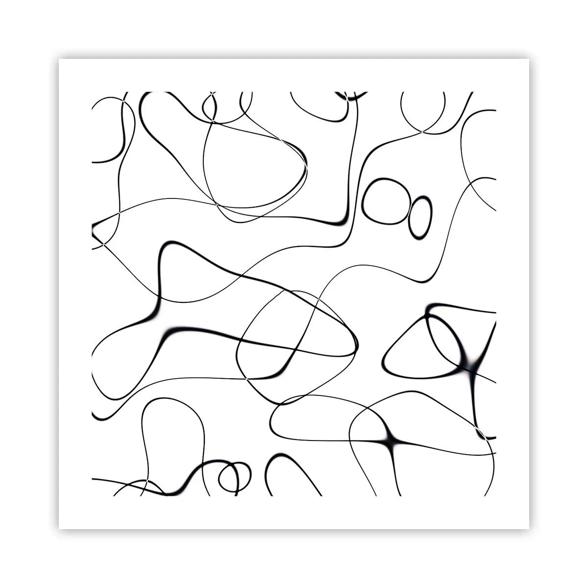 Póster - Los caminos de la vida, las vicisitudes del destino - 50x50 cm