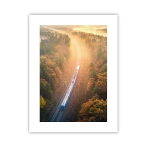 Póster - Un viaje otoñal - 30x40 cm