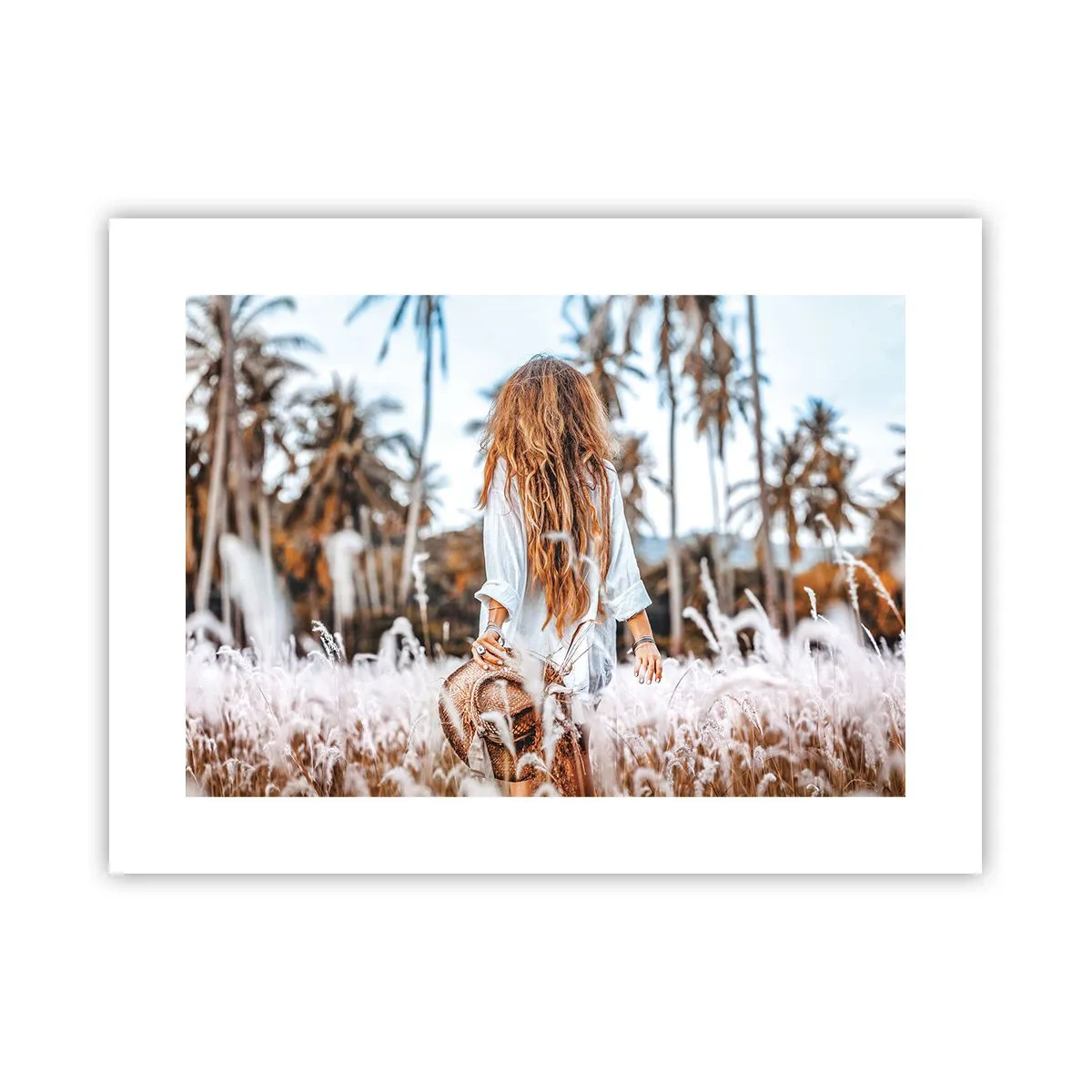 Póster - Nacida en el plumón de la Tierra - 40x30 cm