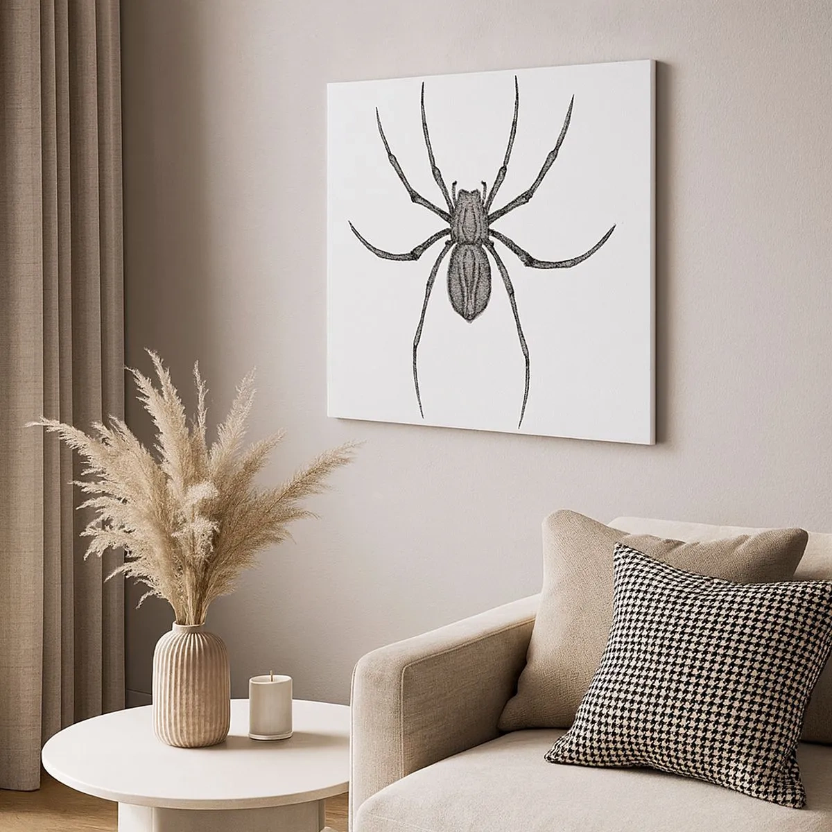 Cuadro sobre lienzo - Impresión de Imagen - Precisión inquietante - 30x30 cm