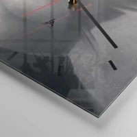 Esfera sin numeración, con rayas