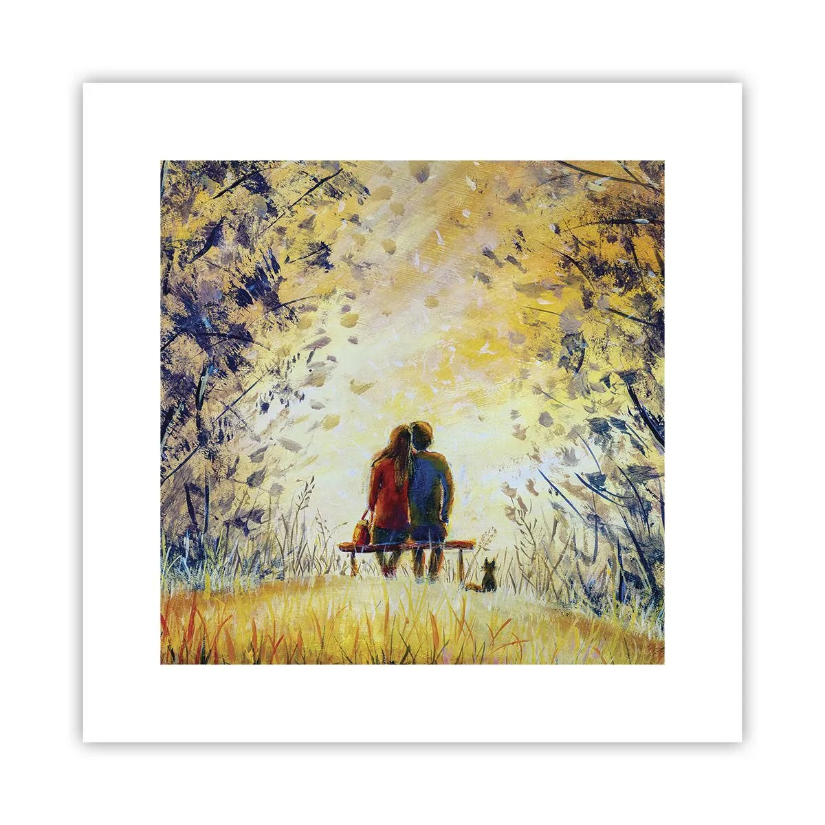 Póster - Un momento mágico - 30x30 cm