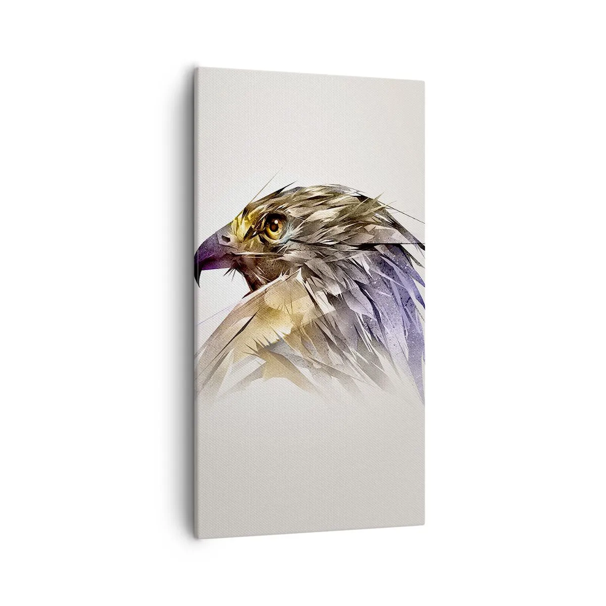 Cuadro sobre lienzo - Impresión de Imagen - Retrato de un guerrero - 55x100 cm