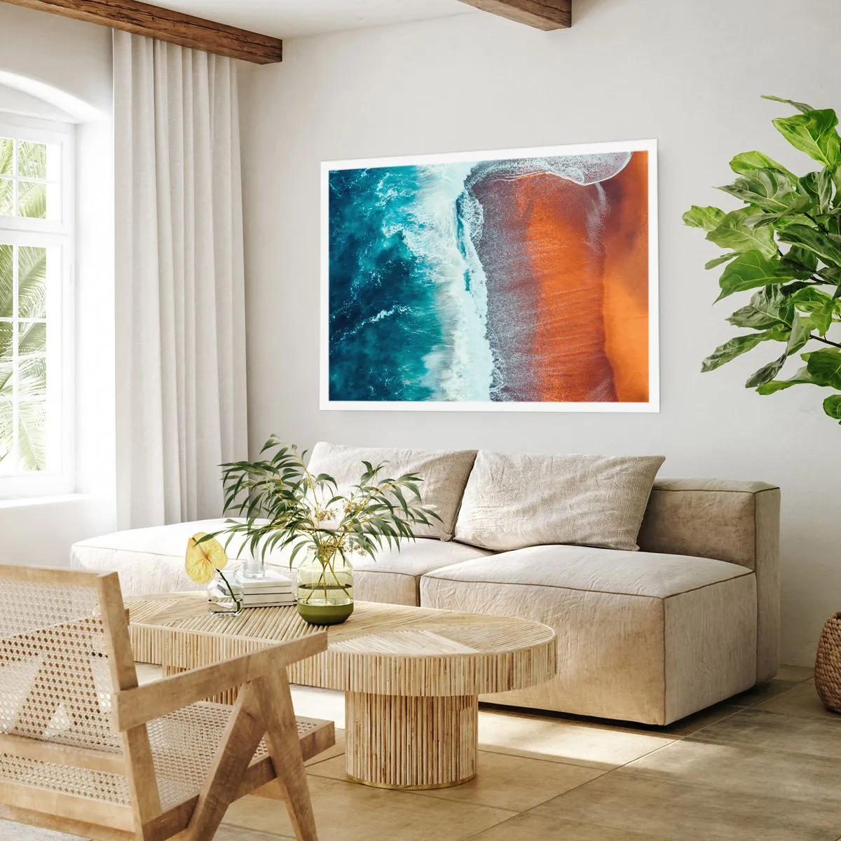 Póster - Un toque de océano - 70x50 cm