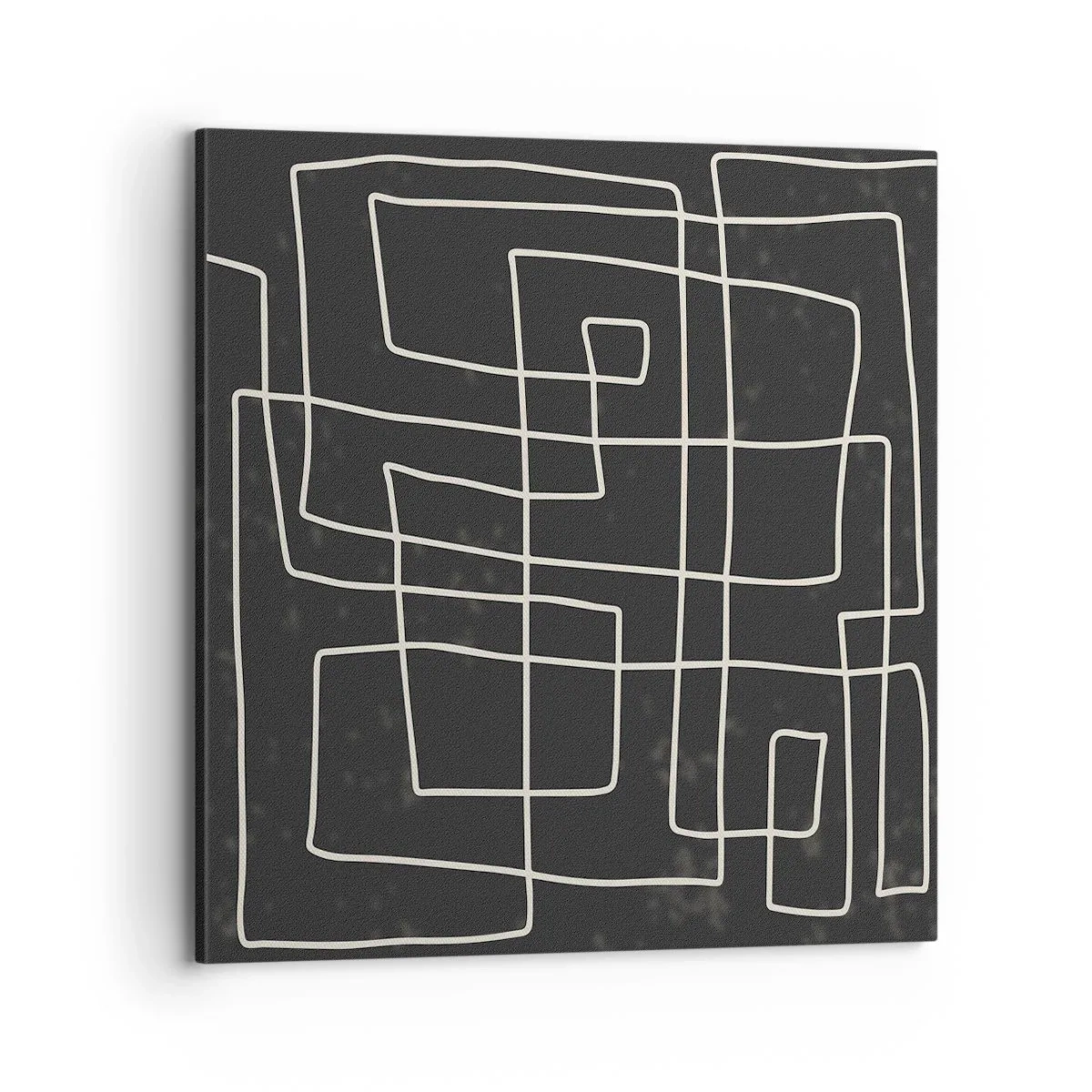 Cuadro sobre lienzo - Impresión de Imagen - No es tan sencillo - 70x70 cm