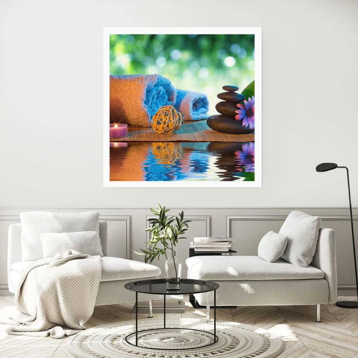 Póster - Tiempo para el cuerpo - 60x60 cm
