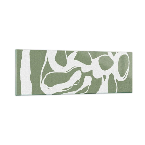 Cuadro sobre vidrio - Impresiones sobre Vidrio - La llamada del espacio - 90x30 cm