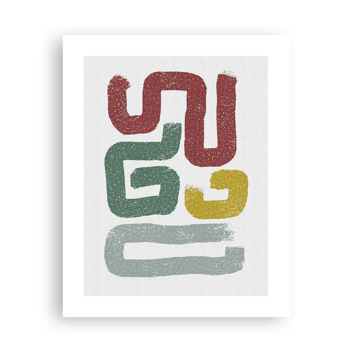 Póster - En un idioma desconocido - 40x50 cm