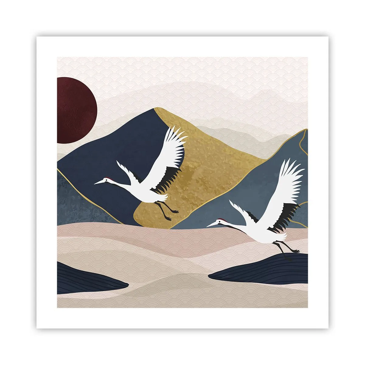 Póster - Y el día ha vuelto a pasar volando - 50x50 cm