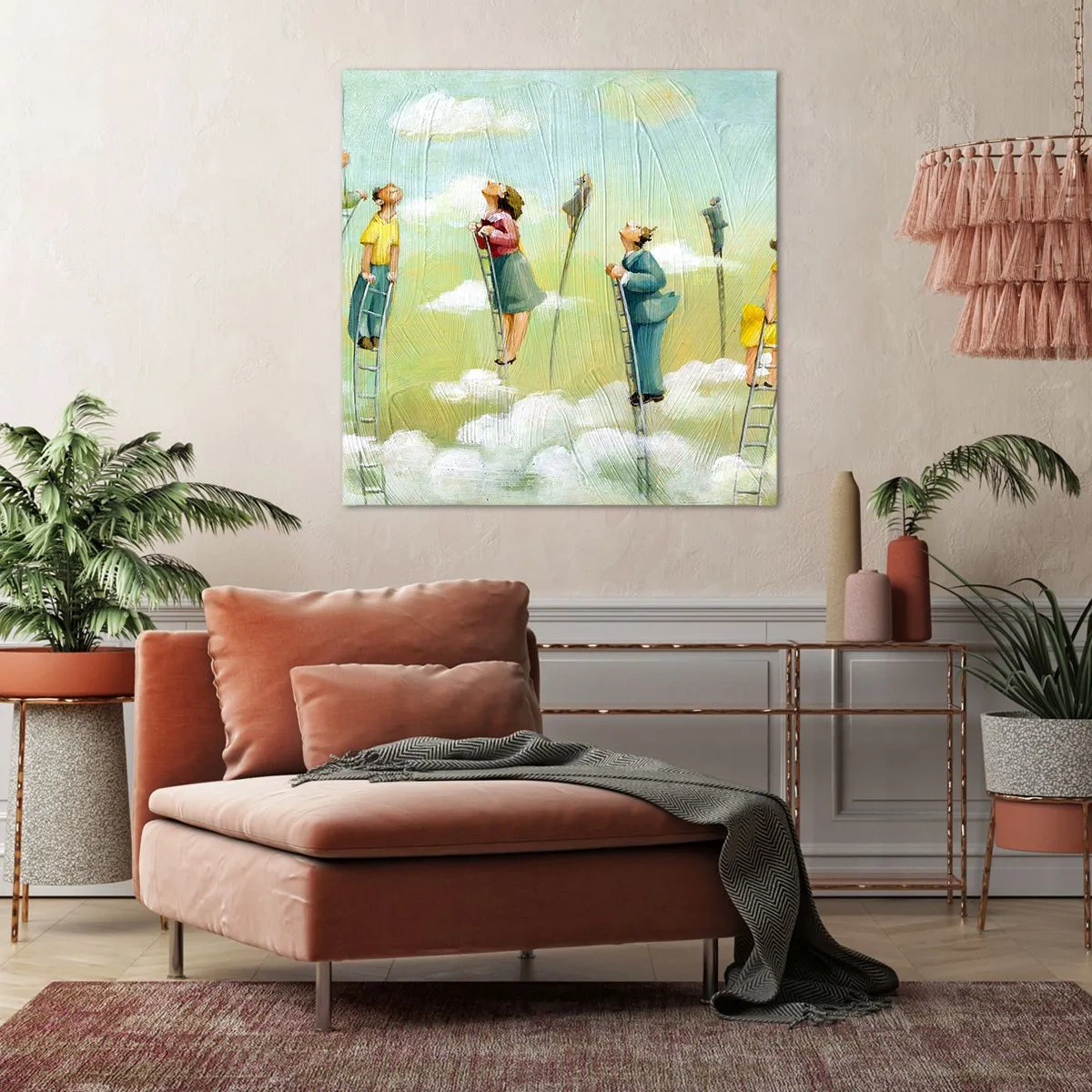 Cuadro sobre lienzo - Impresión de Imagen - Sigue tu sueño - 30x30 cm