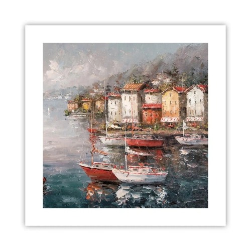 Póster - Un refugio romántico - 40x40 cm