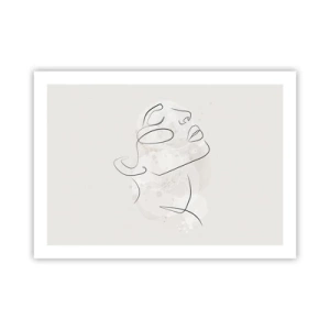 Póster - Contorno de un sueño - 70x50 cm