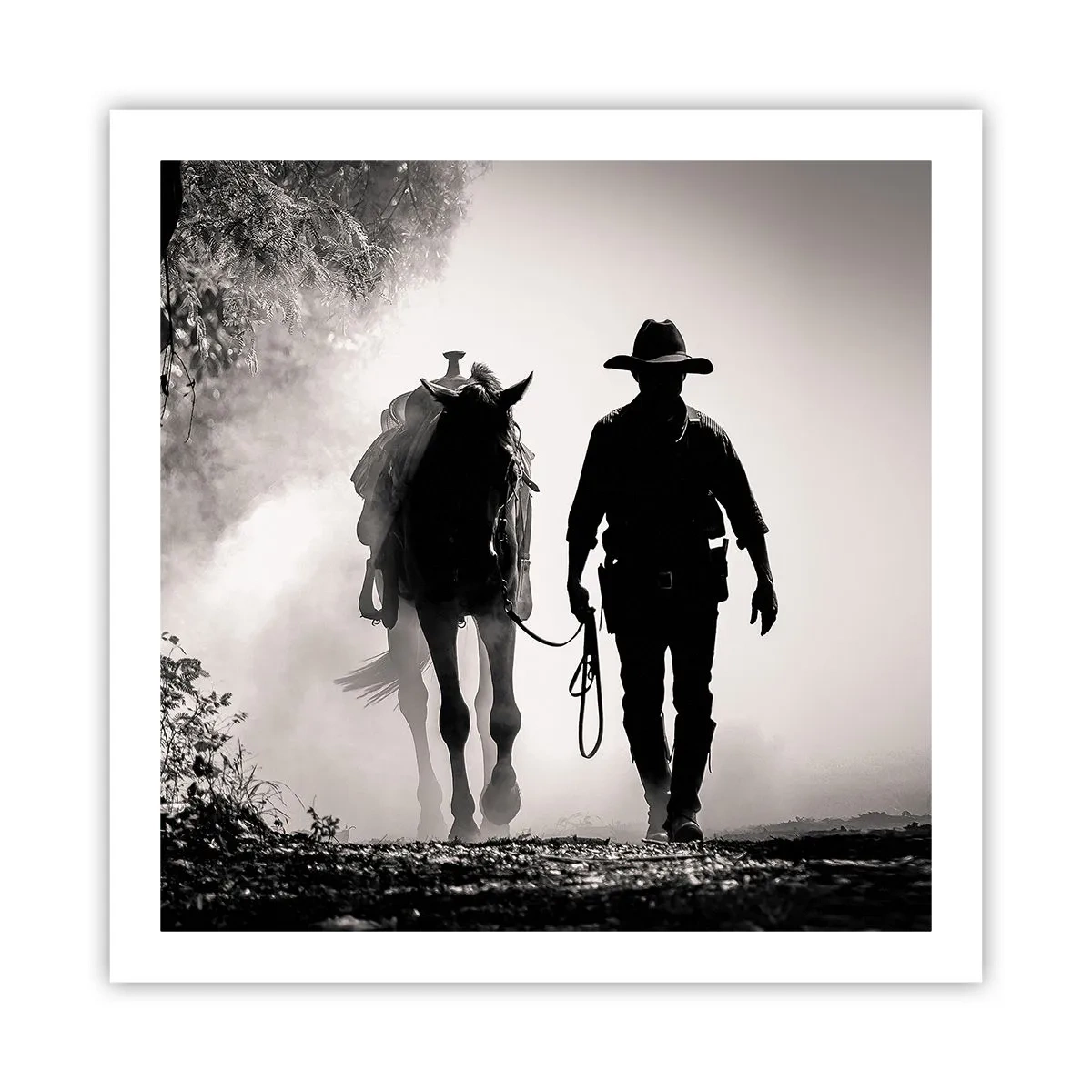 Póster - La mañana de Texas - 60x60 cm