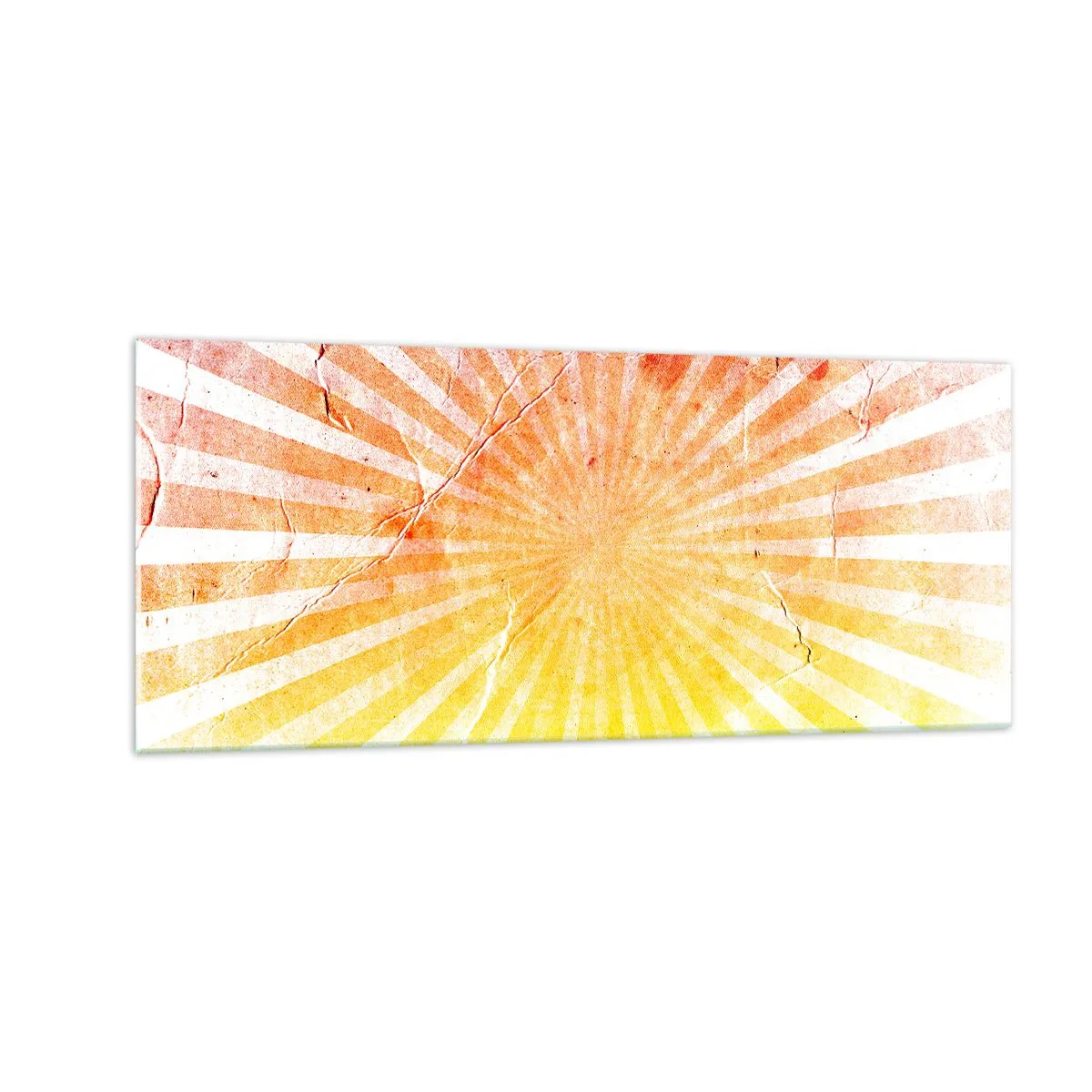 Cuadro sobre vidrio - Impresiones sobre Vidrio - Renacer del sol - 100x40 cm