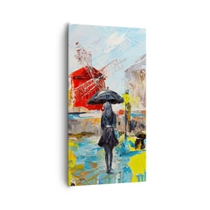 Cuadro sobre lienzo - Impresión de Imagen - Leyendas parisinas - 65x120 cm