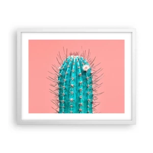 Póster en marco blanco - Se mira, pero no se toca - 50x40 cm