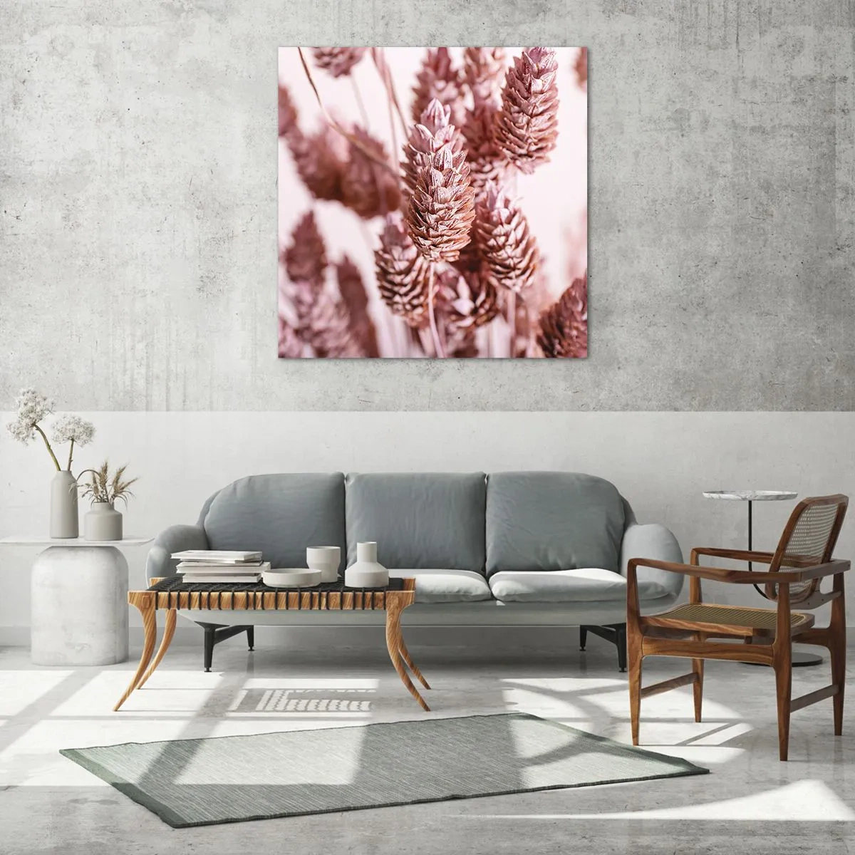 Cuadro sobre vidrio - Impresiones sobre Vidrio - Aparentemente discreto - 60x60 cm