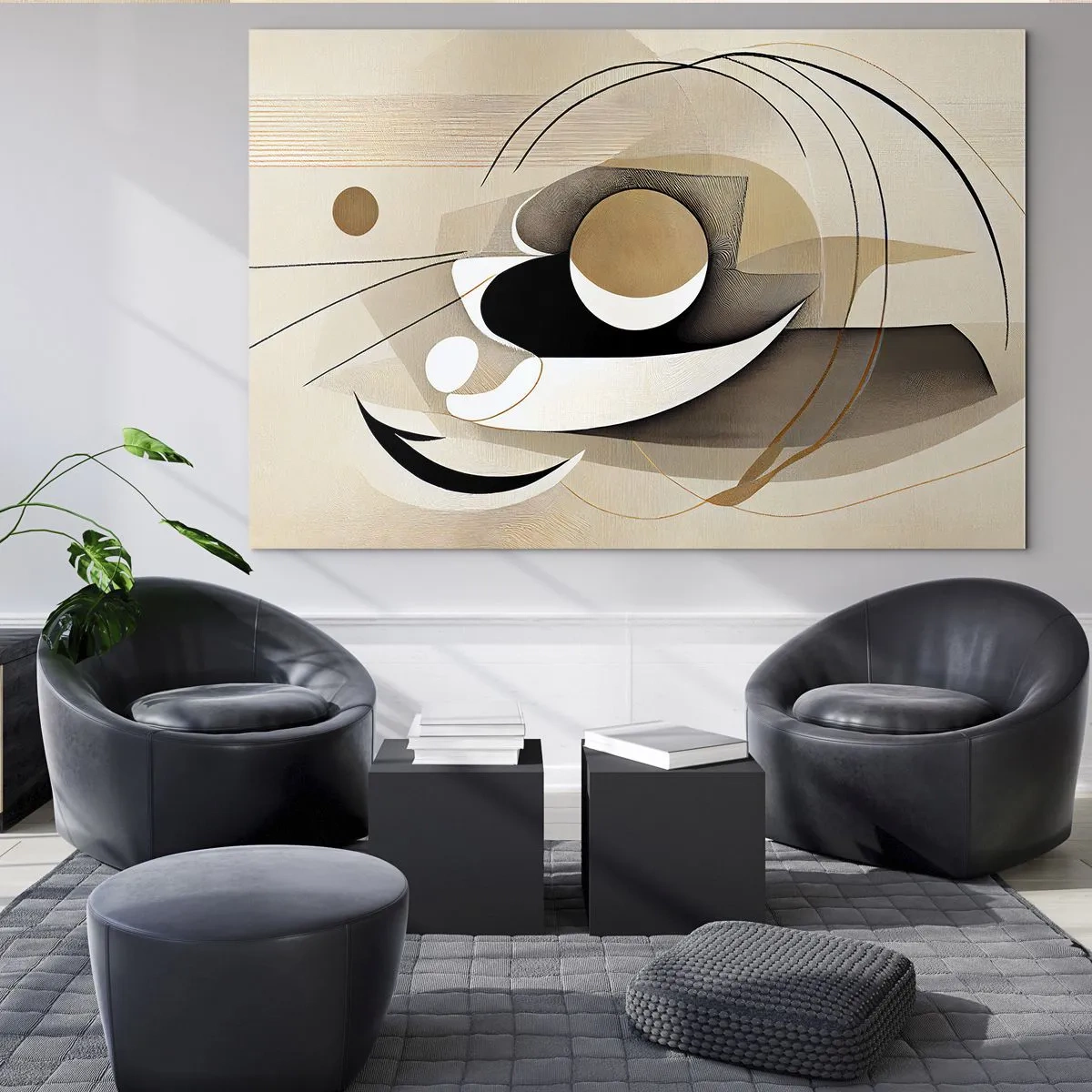 Cuadro sobre vidrio - Impresiones sobre Vidrio - Composición: la esencia de las cosas - 70x50 cm