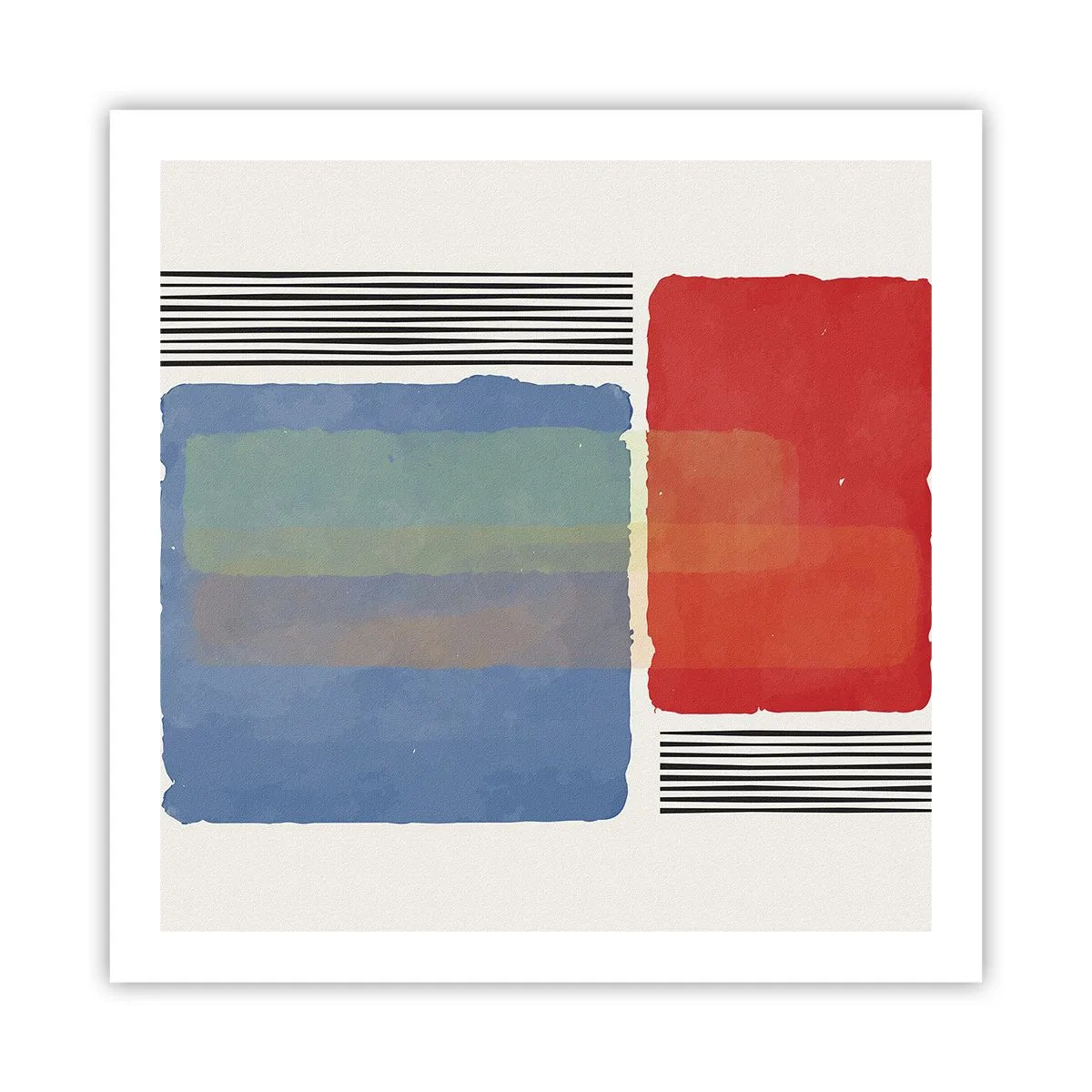 Póster - Espíritu y alma de la geometría - 60x60 cm