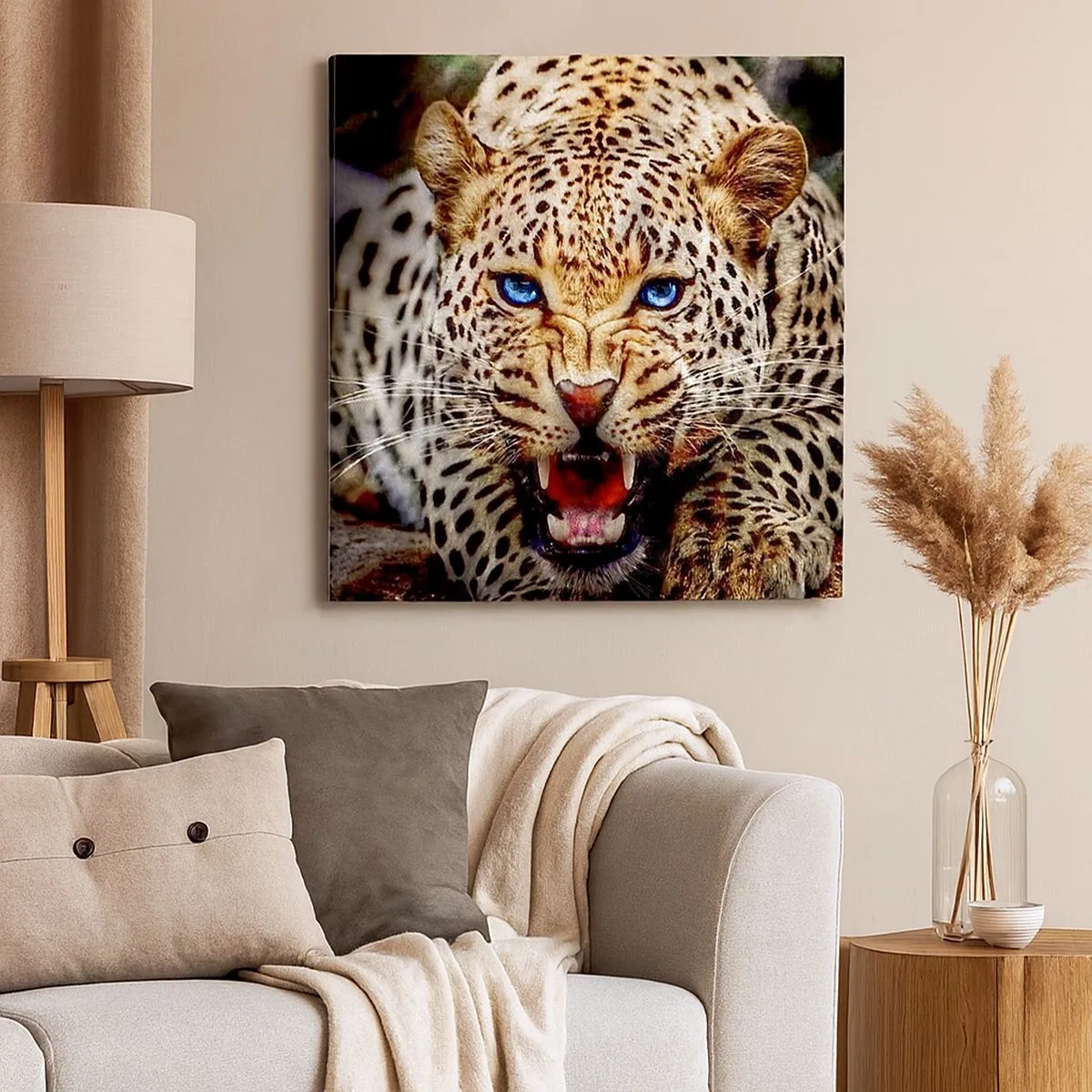 Cuadro sobre lienzo - Impresión de Imagen - La ira no daña la belleza - 30x30 cm