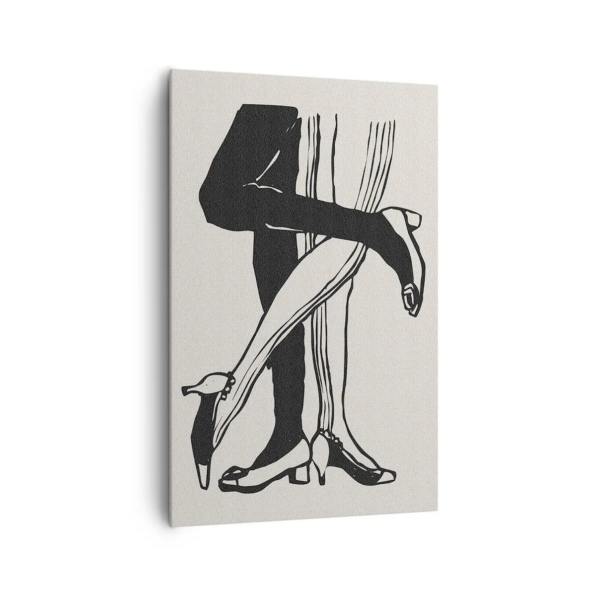 Cuadro sobre lienzo - Impresión de Imagen - Atributo femenino - 80x120 cm